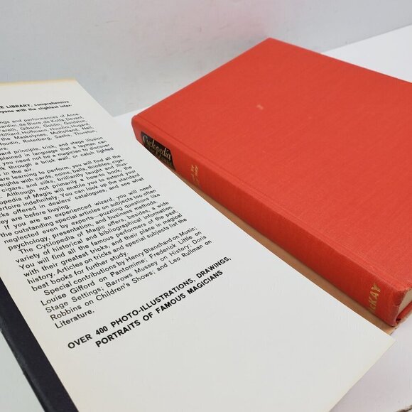 Cyclopedia Magic Book Henry Hay Hardcover Vintage 1949 Cover Wear First Edition - Picture 4 of 9